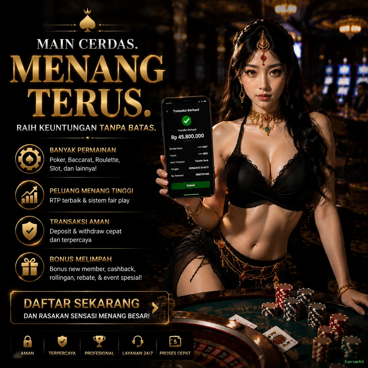Mengulas Keunggulan Permainan di Situs harum4d