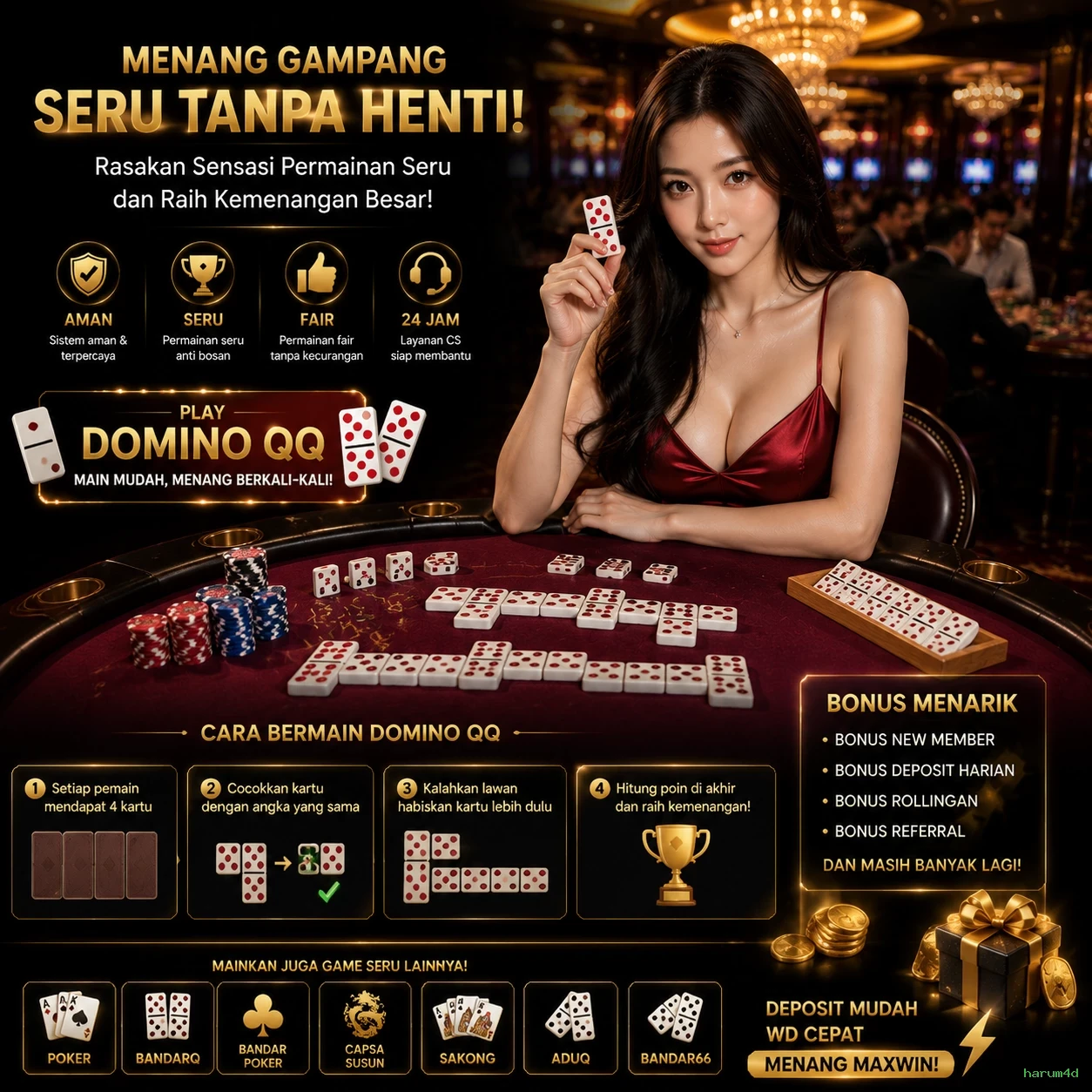 Review Pengalaman Pengguna di Situs harum4d