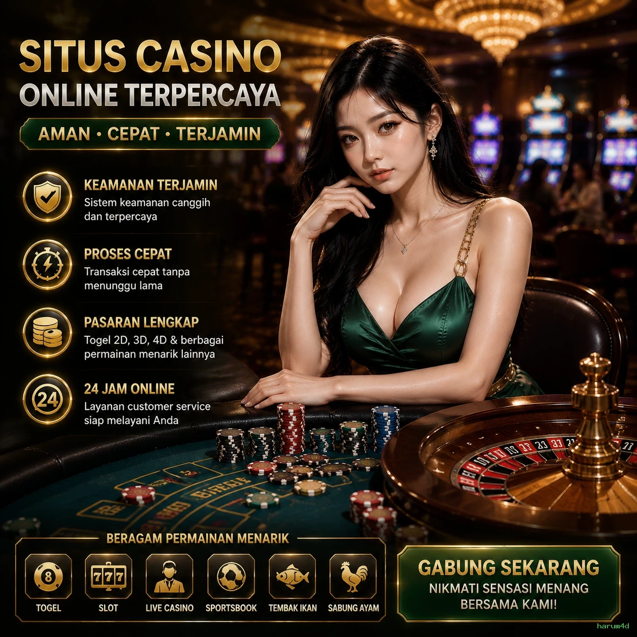 harum4d Platform Game Terpercaya untuk Pemain Indonesia